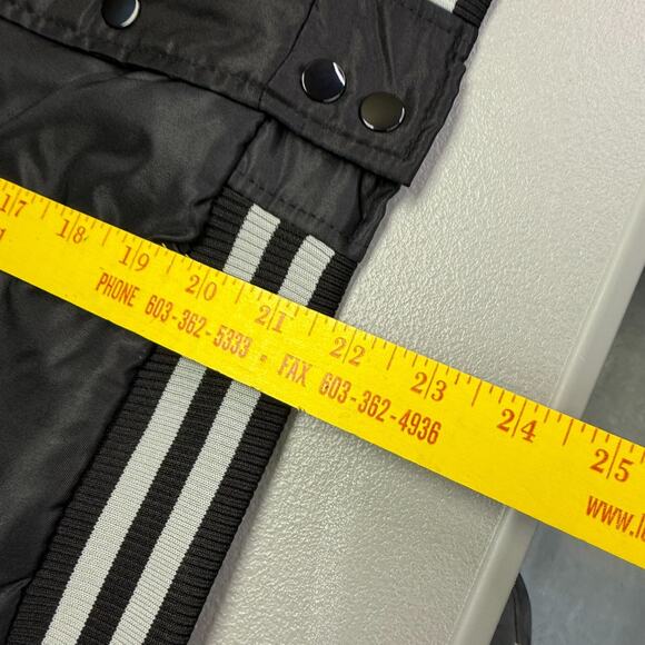 NFL Las Vegas Raiders Bomber Jacket Button up Coat Youth M (10-12) MSRP $130 - Picture 9 of 10